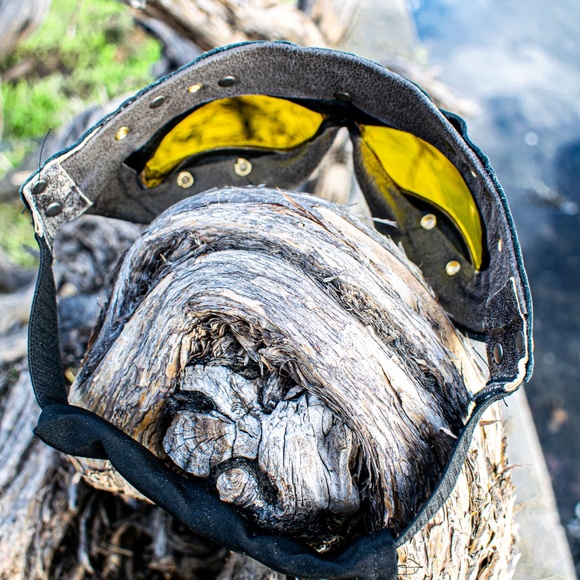 Leather Goggles. Perfect for Burning Man - Picture 6 of 8